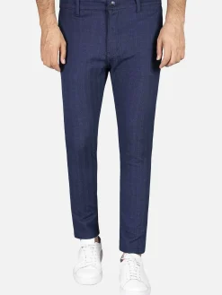 Wam Denim Pantalons|Pantalon 72324 Moos Navy