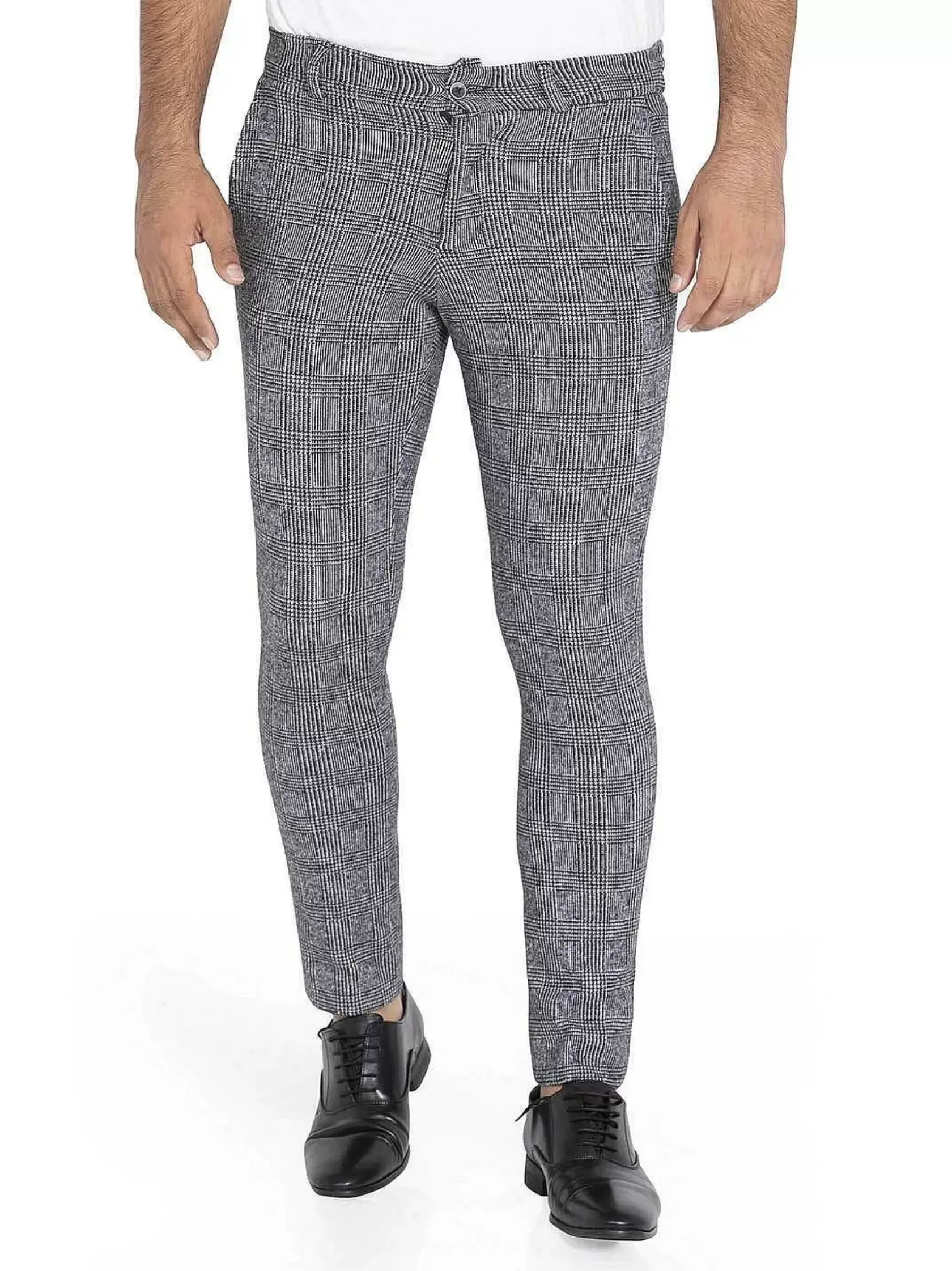 Wam Denim Chino'S|Pantalon 70058 Paxton Black White