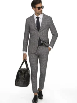 Wam Denim Chino'S|Pantalon 70058 Paxton Black White