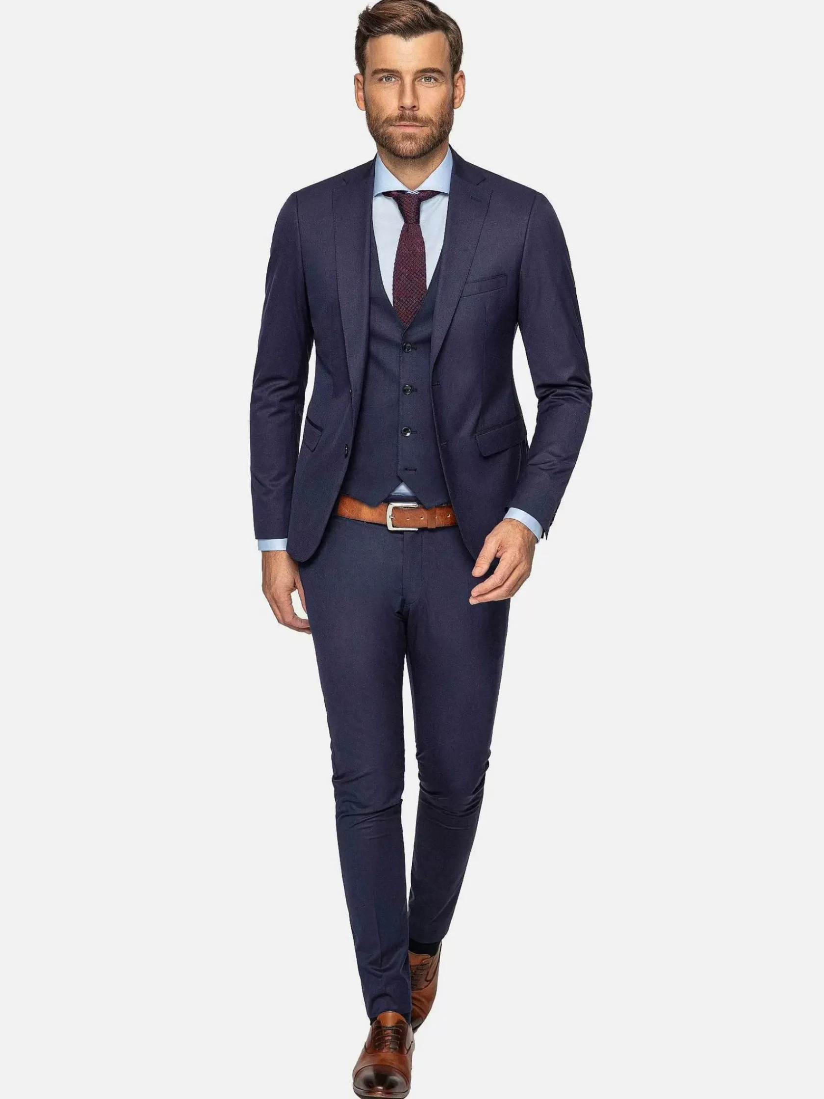 Wam Denim Pantalons|Pantalon 70071 Scotsville Navy