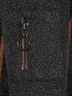 Wam Denim Sweaters|Phonix Crewneck Black Sweater