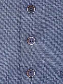 Wam Denim Gilets|Plaid Vest Fabian Blue