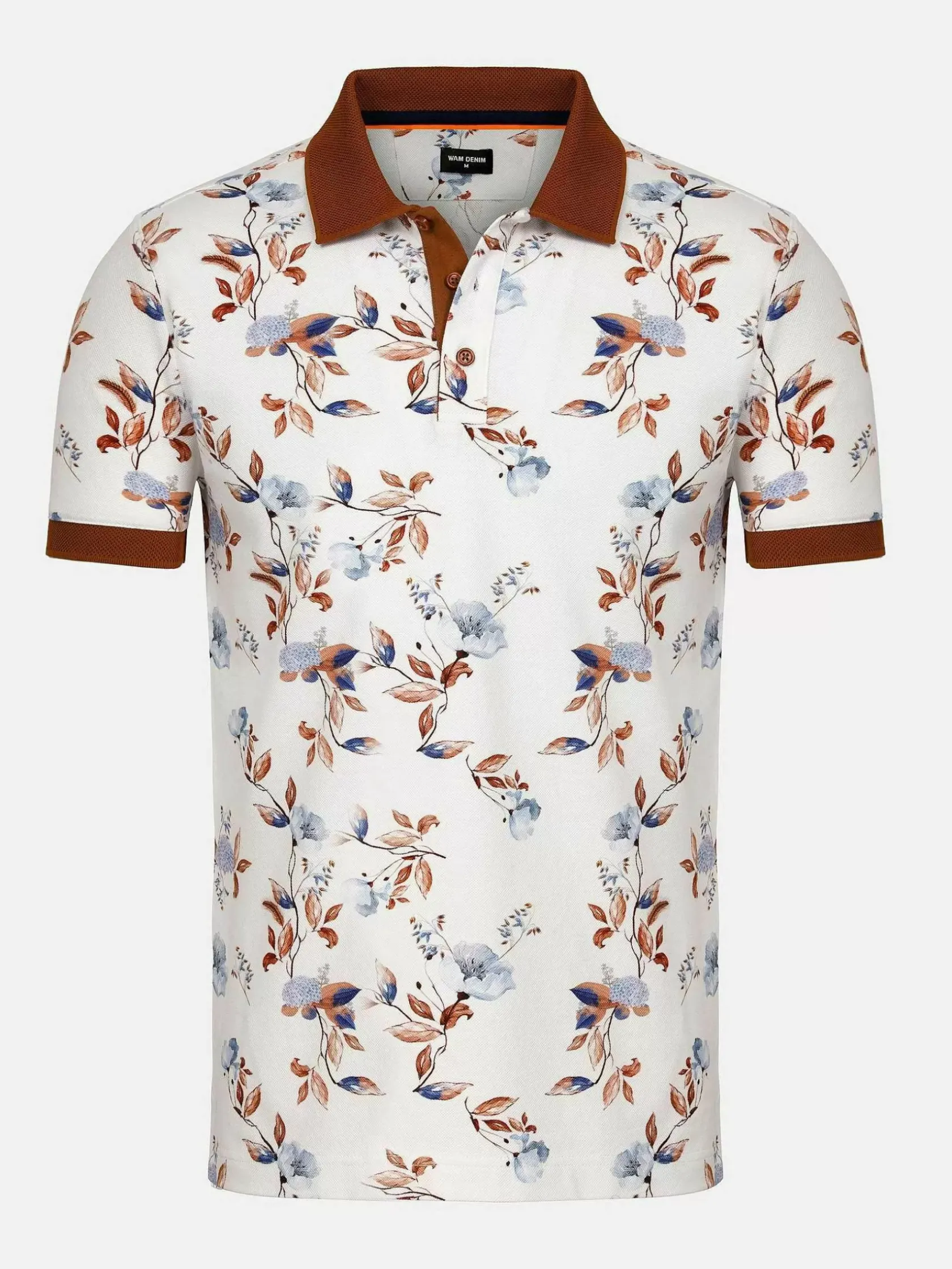 Wam Denim Polo'S|Polo 79610 Felix White