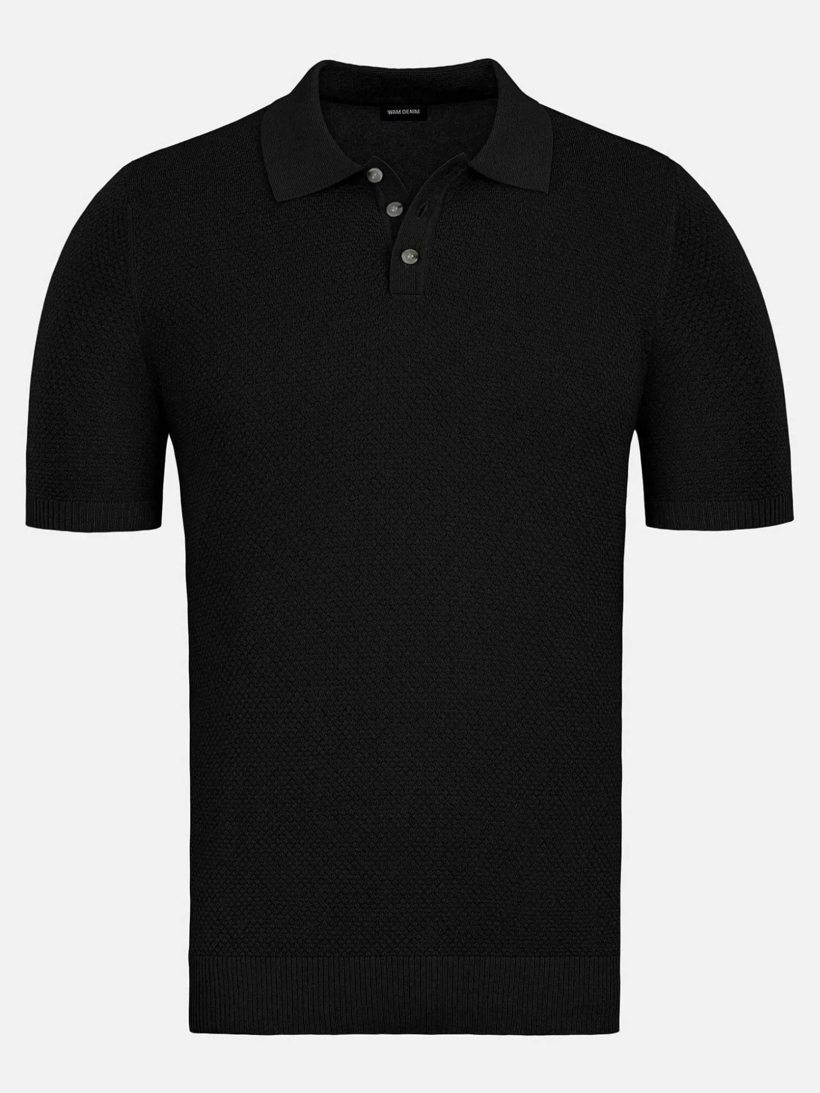 Wam Denim Polo'S|Polo Mt-1K Black
