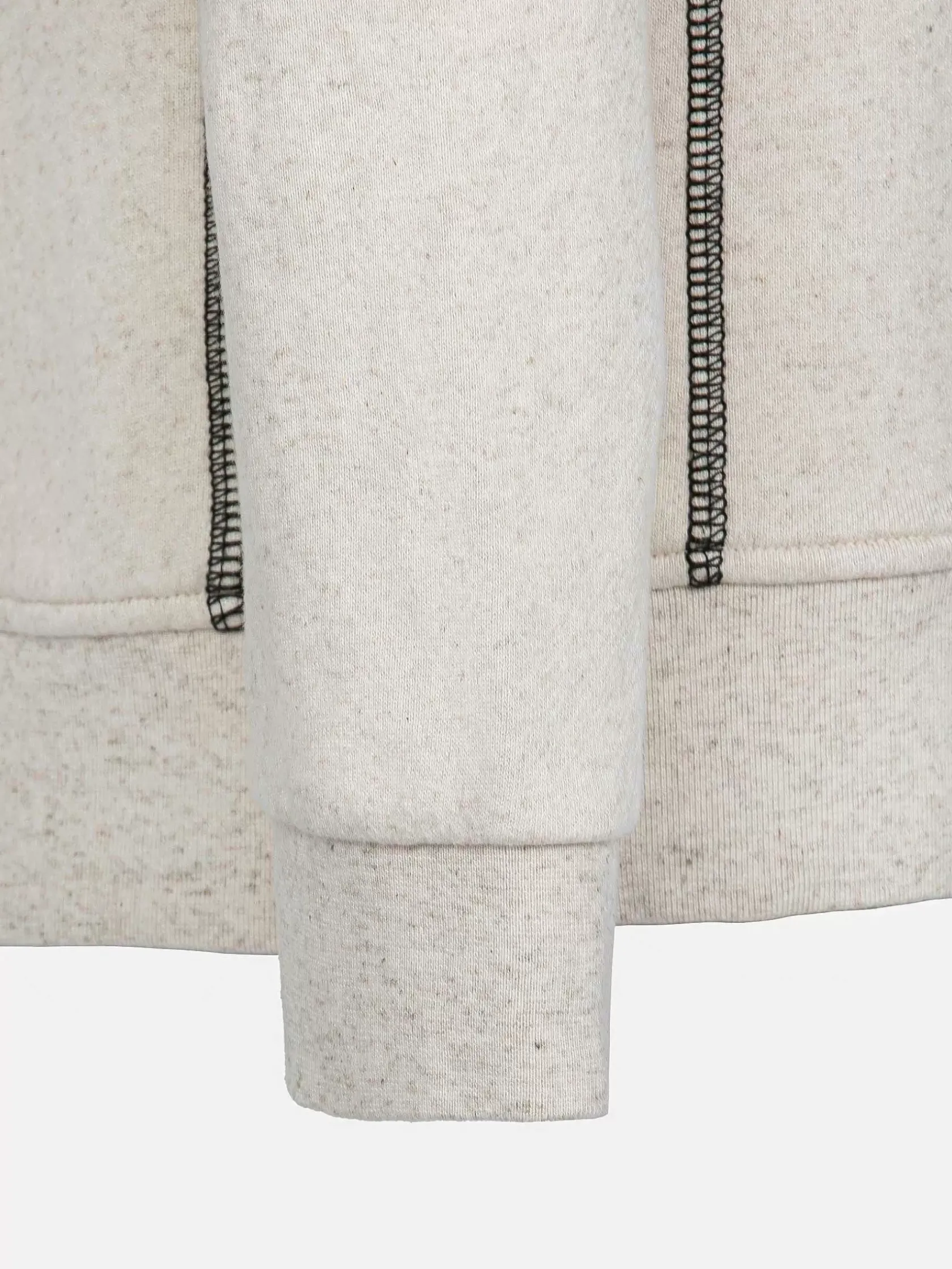 Wam Denim Sweaters|Quasar Mock Neck Beige Sweater