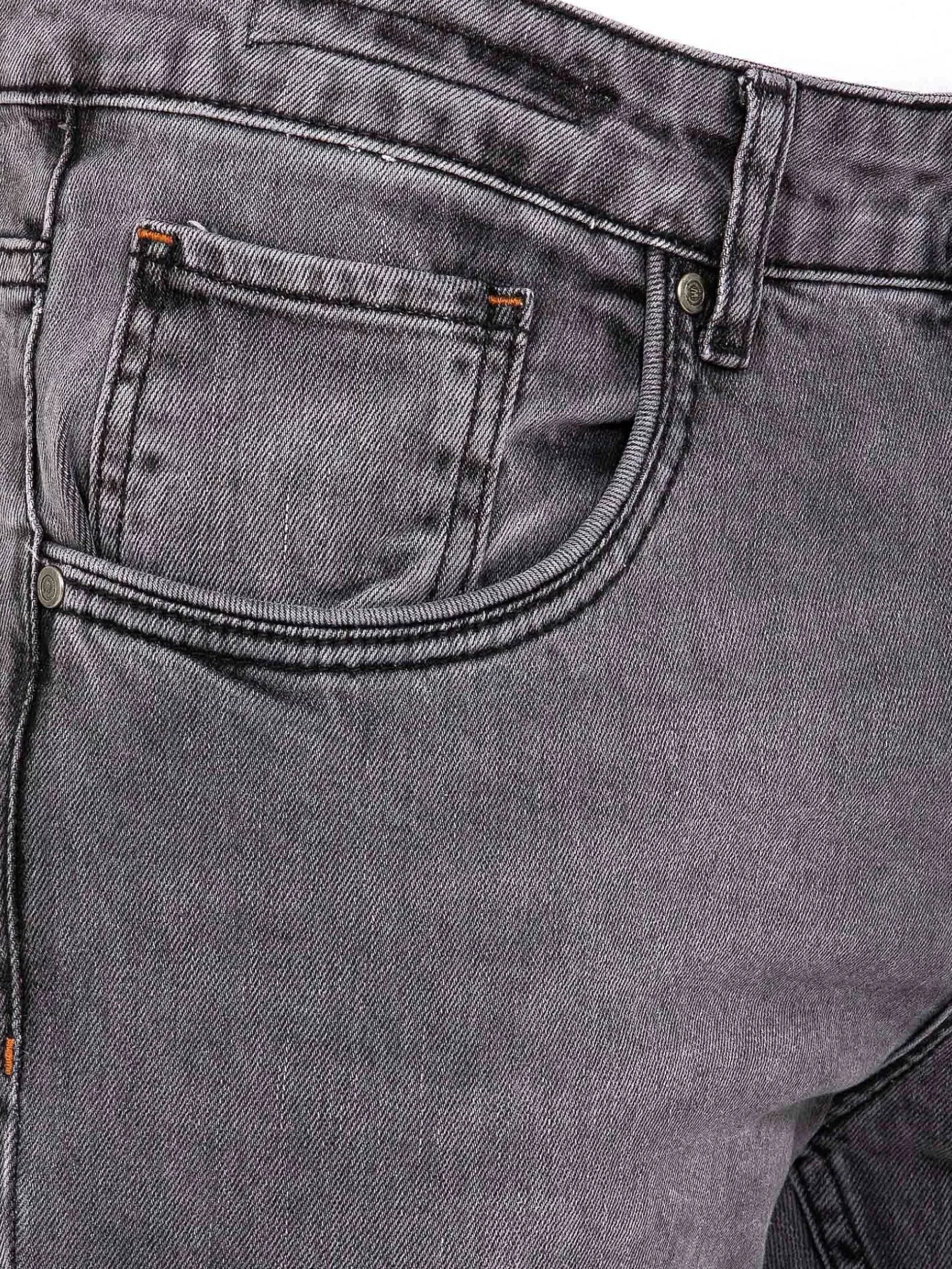 Wam Denim Jeans|Rance Regular Fit Anthracite Faded Jeans