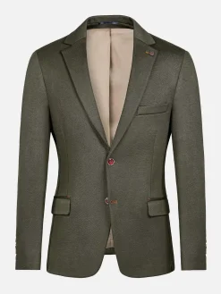 Wam Denim Colberts|Relaxed Slim Fit Monarch Khaki Colbert