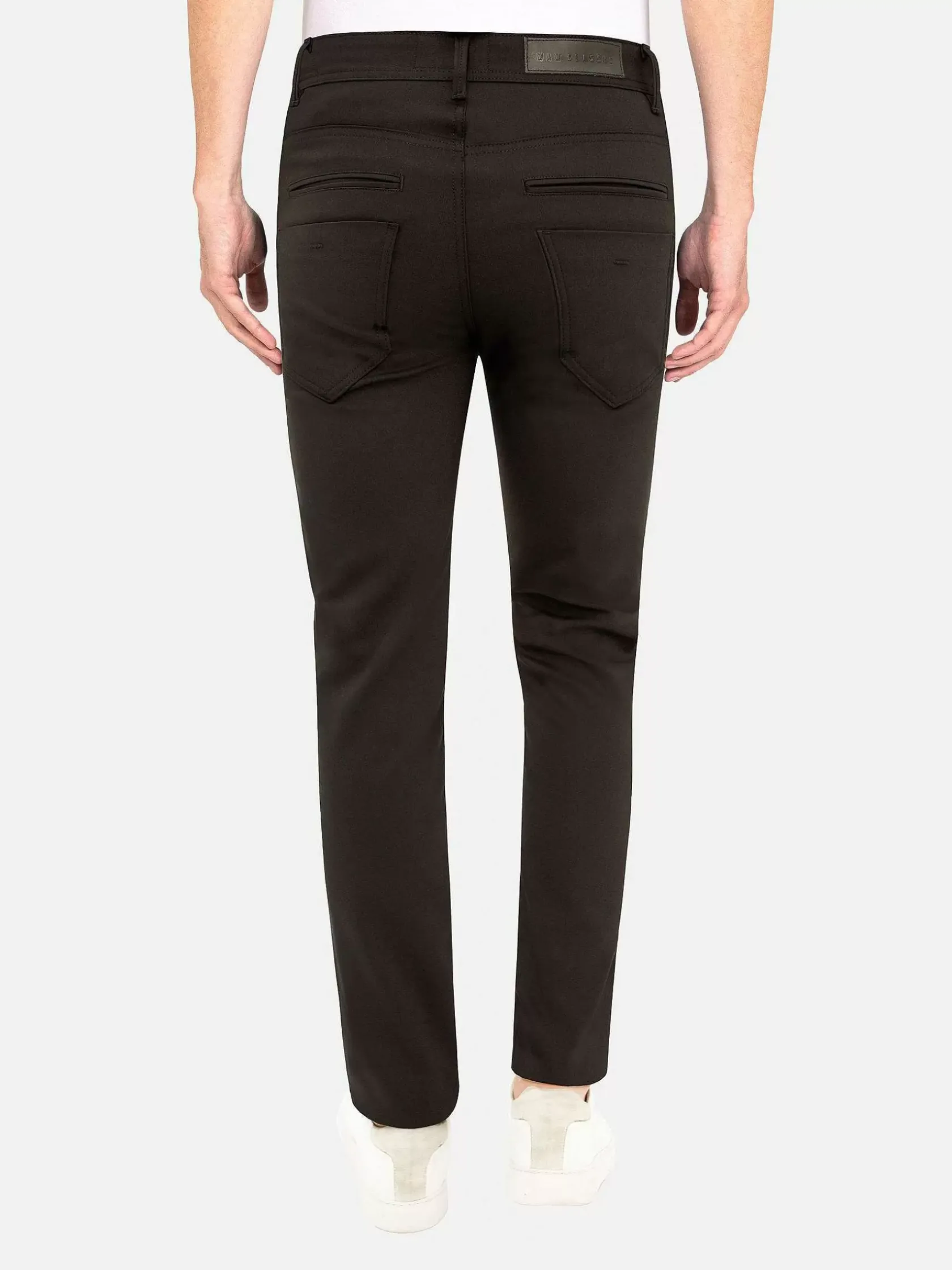 Wam Denim Jeans|Ricky Slim Fit Black Jeans