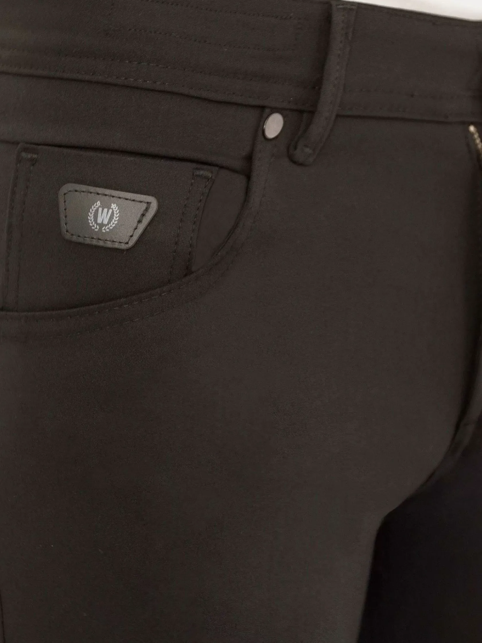 Wam Denim Jeans|Ricky Slim Fit Black Jeans