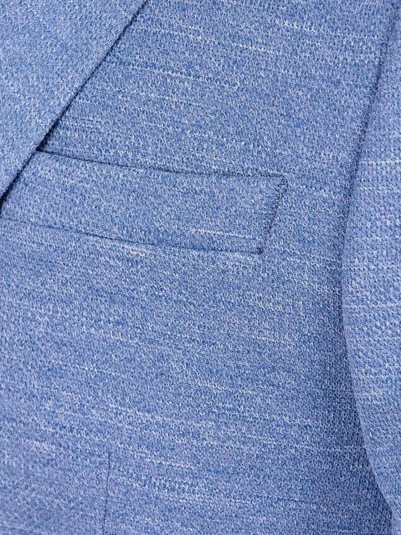 Wam Denim Colberts|Ripon Modern Fit Blue Colbert