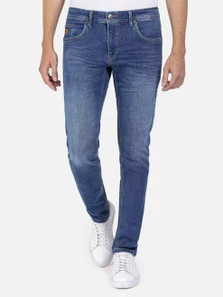 Wam Denim Jeans|Roubiax Slim Fit Navy Jeans