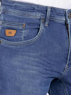 Wam Denim Jeans|Roubiax Slim Fit Navy Jeans