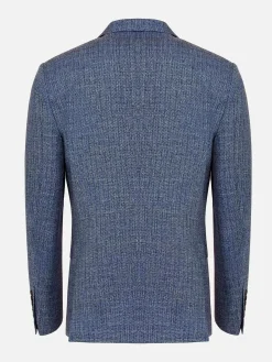Wam Denim Colberts|Sandro Single Breasted Light Navy Colbert