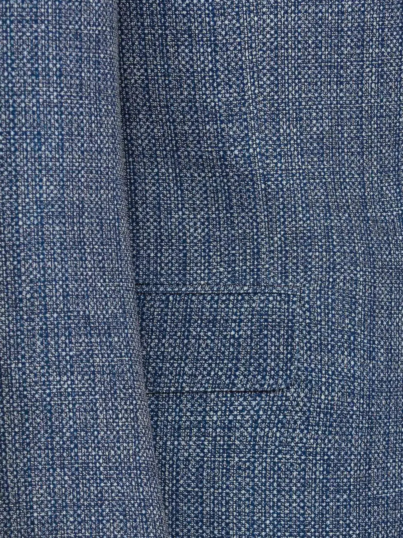 Wam Denim Colberts|Sandro Single Breasted Light Navy Colbert