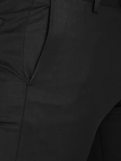 Wam Denim Pantalons|Scottsville Slim Fit Black Suit Pantalon