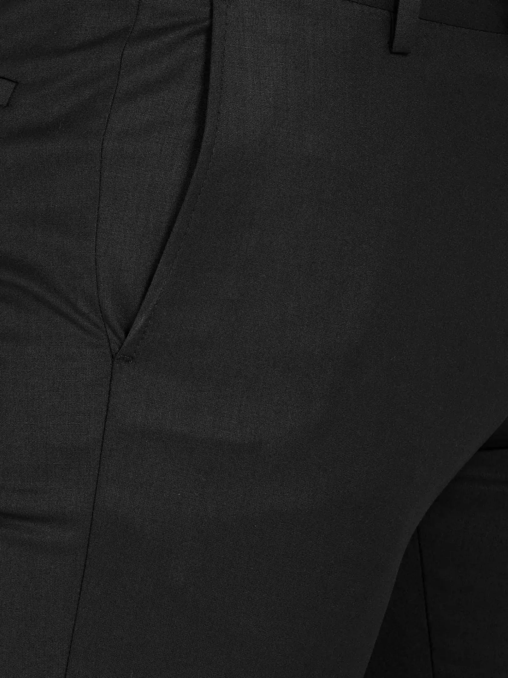 Wam Denim Pantalons|Scottsville Slim Fit Black Suit Pantalon