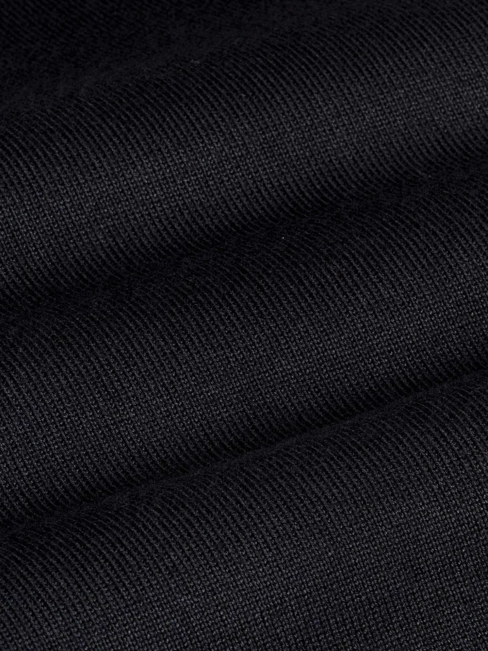 Wam Denim Sweaters|Siena Round-Necked Black Sweater