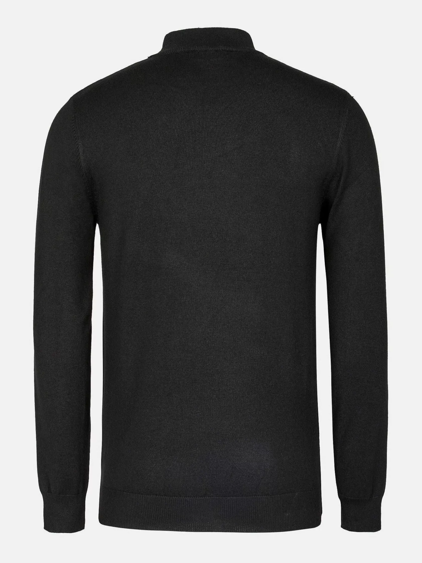 Wam Denim Sweaters|Siena Round-Necked Black Sweater
