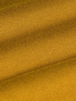 Wam Denim Sweaters|Siena Round-Necked Dark Yellow Sweater