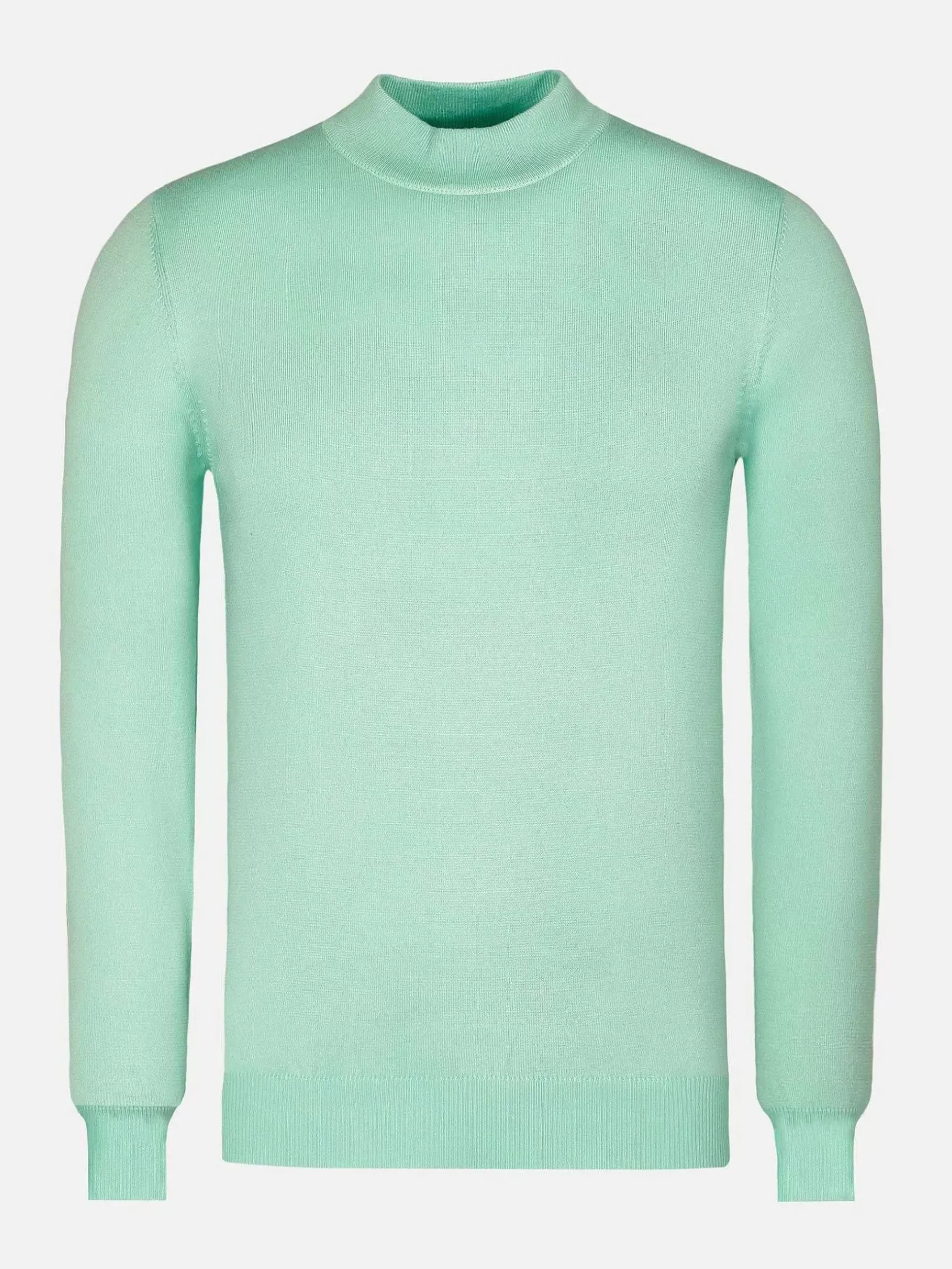 Wam Denim Sweaters|Siena Round-Necked Menthol Sweater