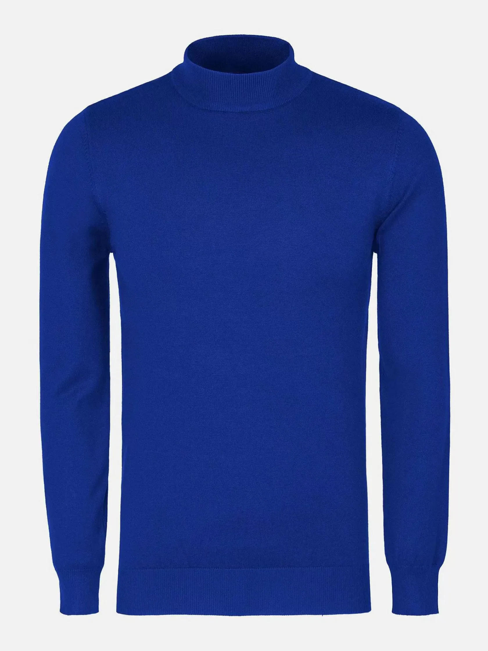 Wam Denim Sweaters|Siena Round-Necked Royal Blue Sweater