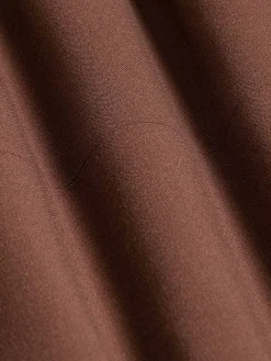Wam Denim Colberts|Slim Fit Brown Textured Colbert