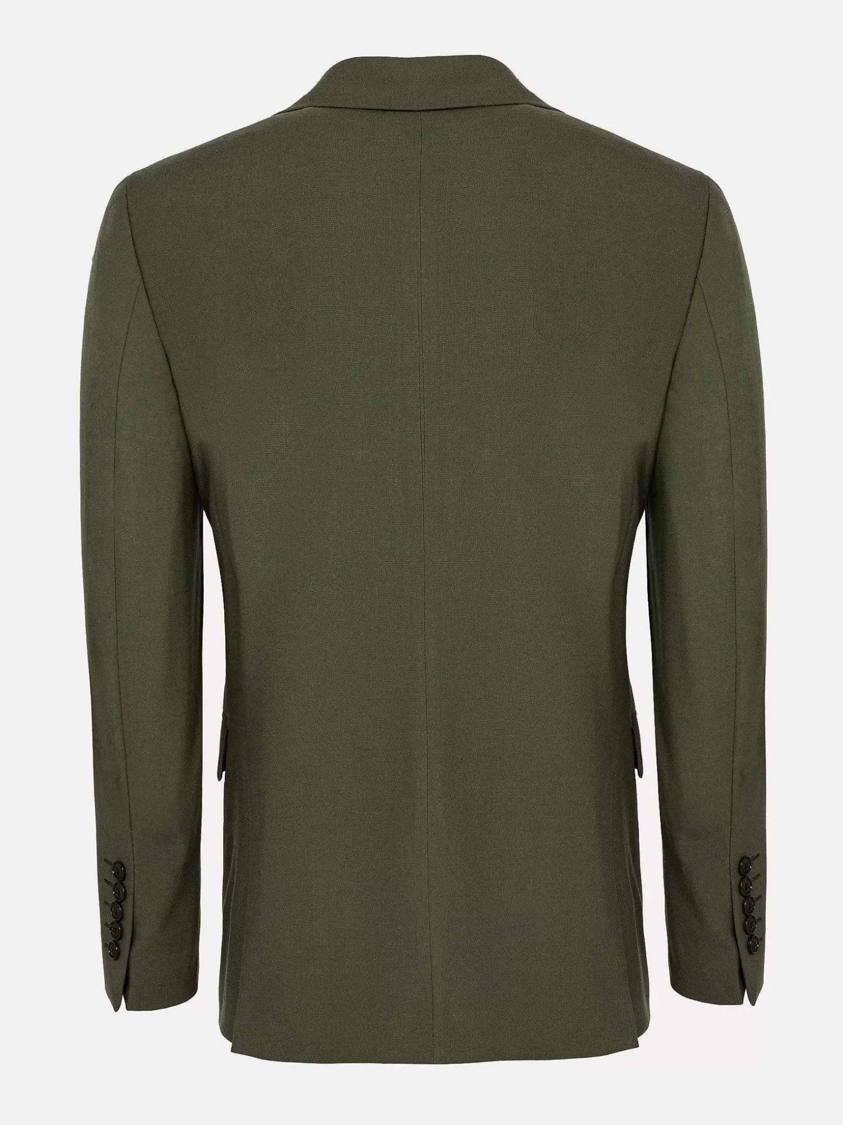Wam Denim Colberts|Slim Fit Khaki Textured Colbert