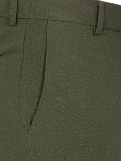Wam Denim Pantalons|Slim Fit Textured Khaki Pantalon