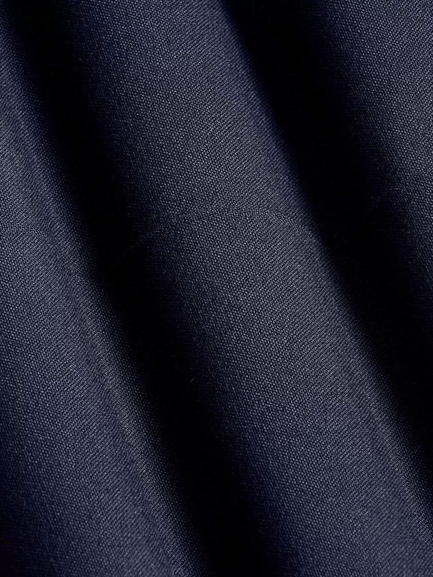 Wam Denim Pantalons|Slim Fit Textured Navy Pantalon