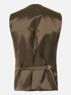 Wam Denim Gilets|Suit Gilet 70112 Beige