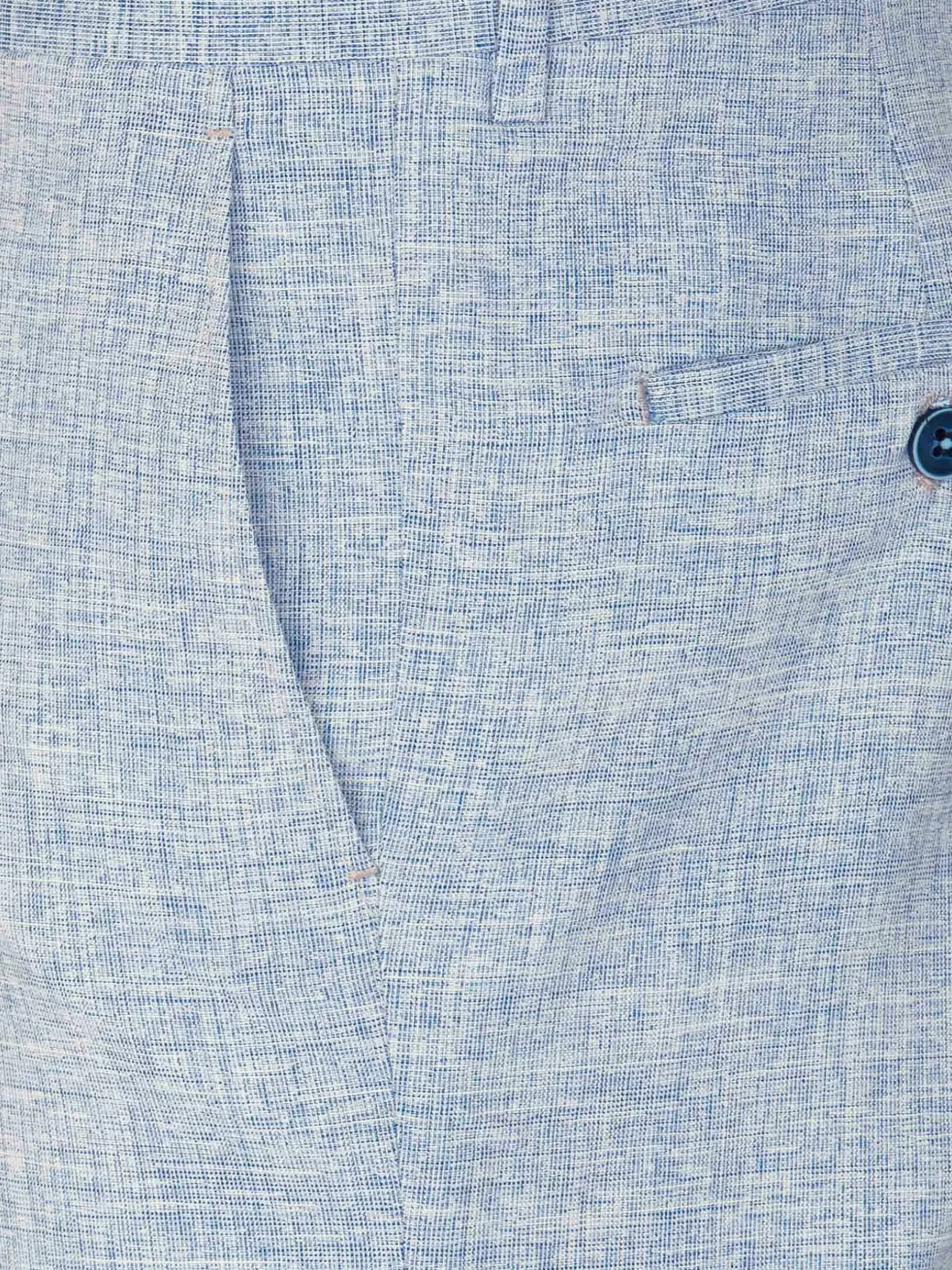 Wam Denim Pantalons|Suit Pantalon 70112 Blue