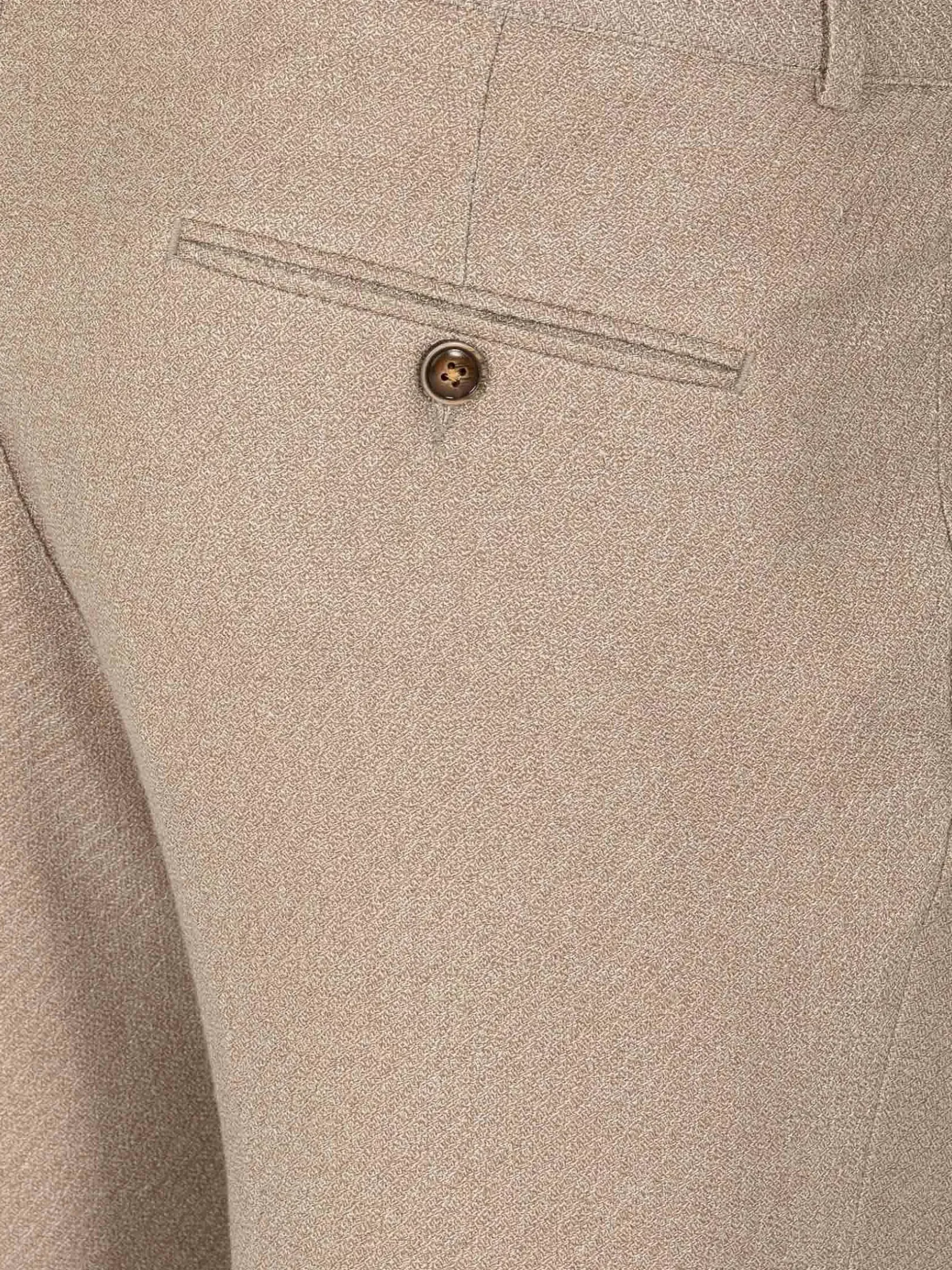 Wam Denim Pantalons|Suit Pantalon 70117 Filomena Beige