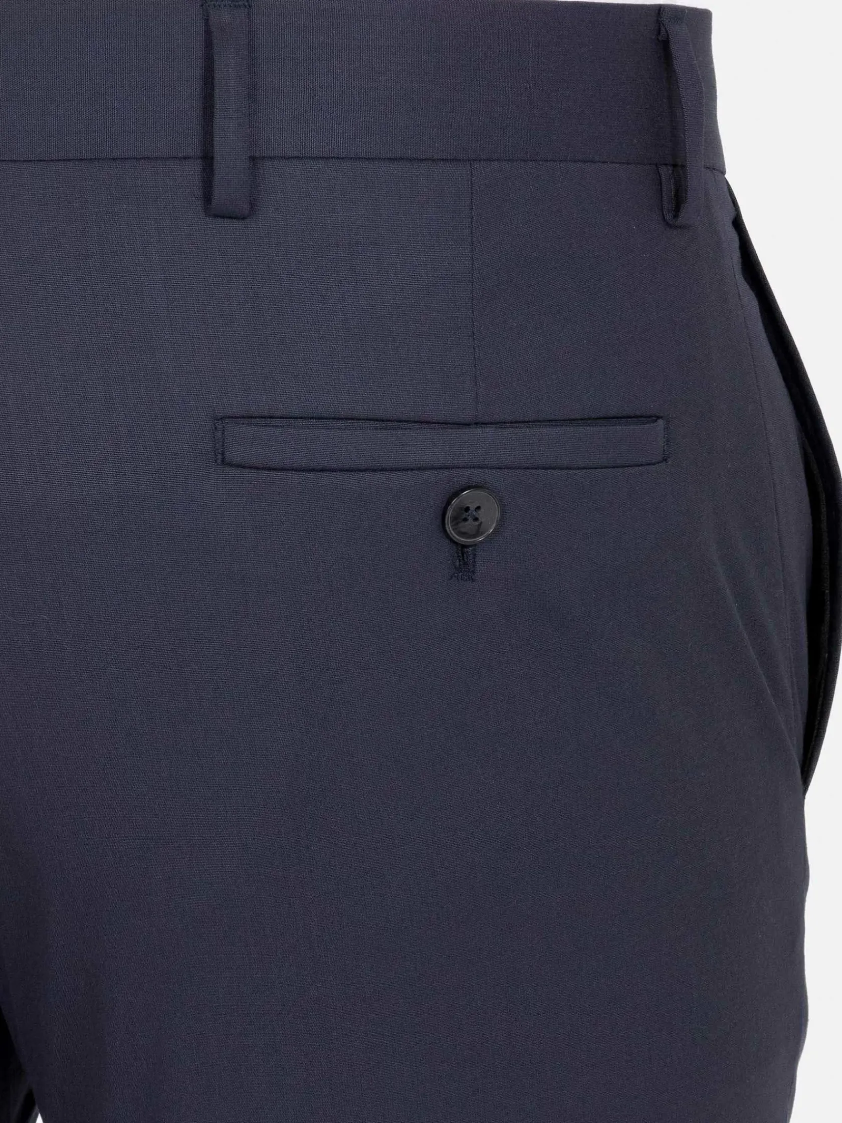 Wam Denim Pantalons|Suit Pantalon 70071 Scotsville Dark Navy