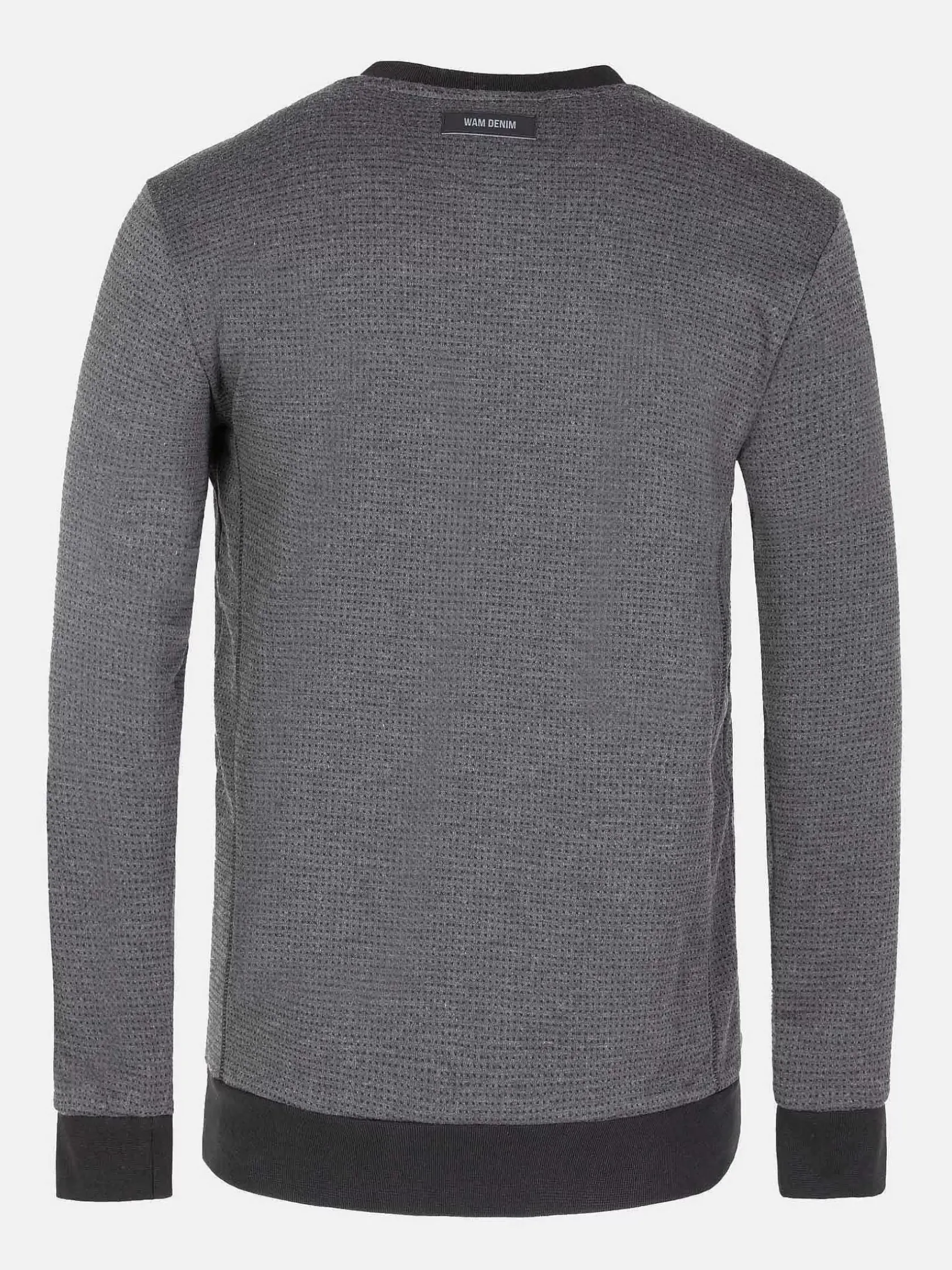 Wam Denim Sweaters|Sweater 76313 Aluva Anthracite