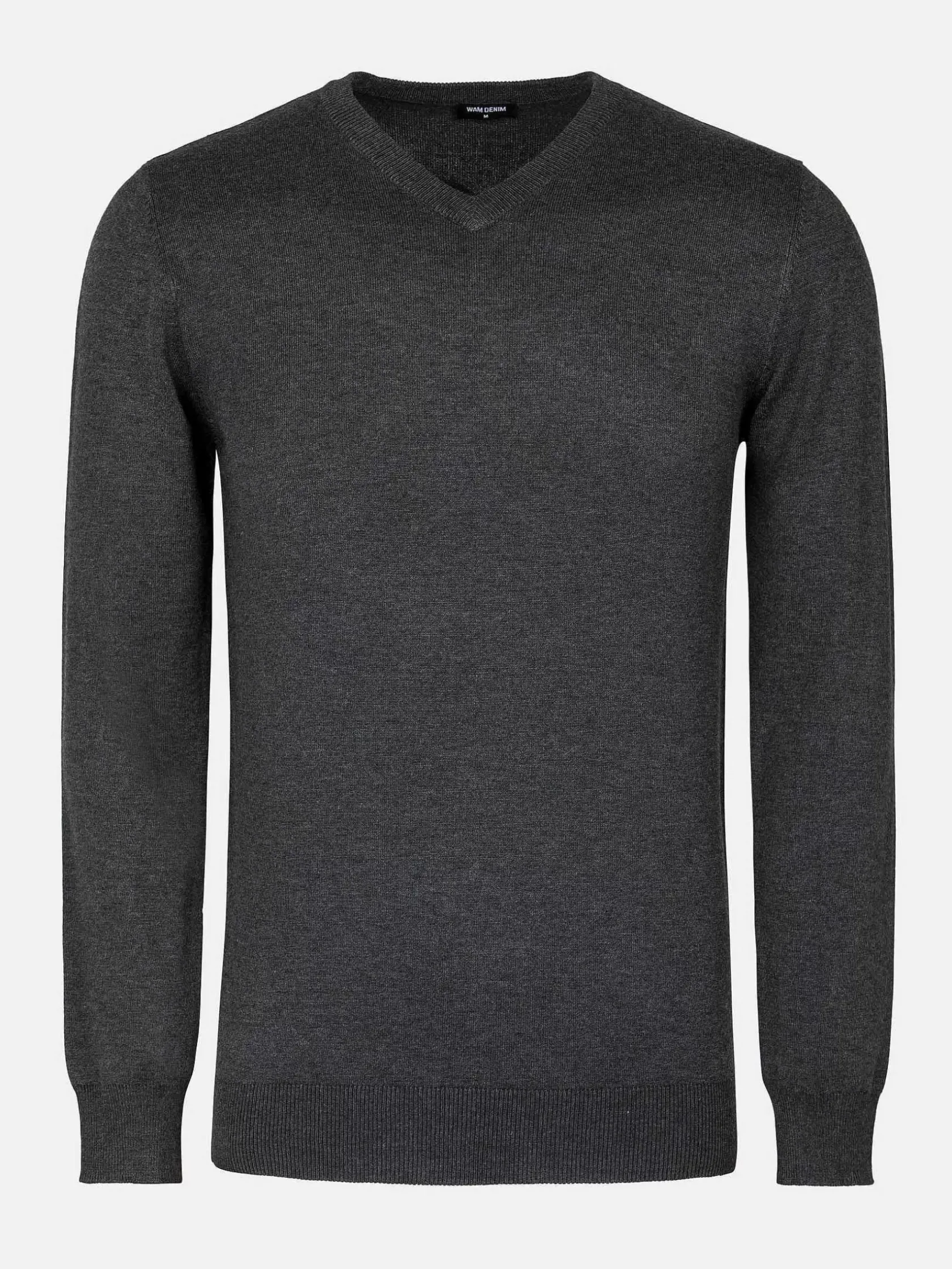 Wam Denim Sweaters|Sweater 76367 Anthracite