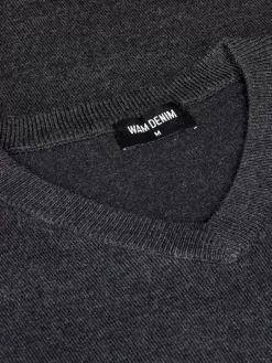 Wam Denim Sweaters|Sweater 76367 Anthracite
