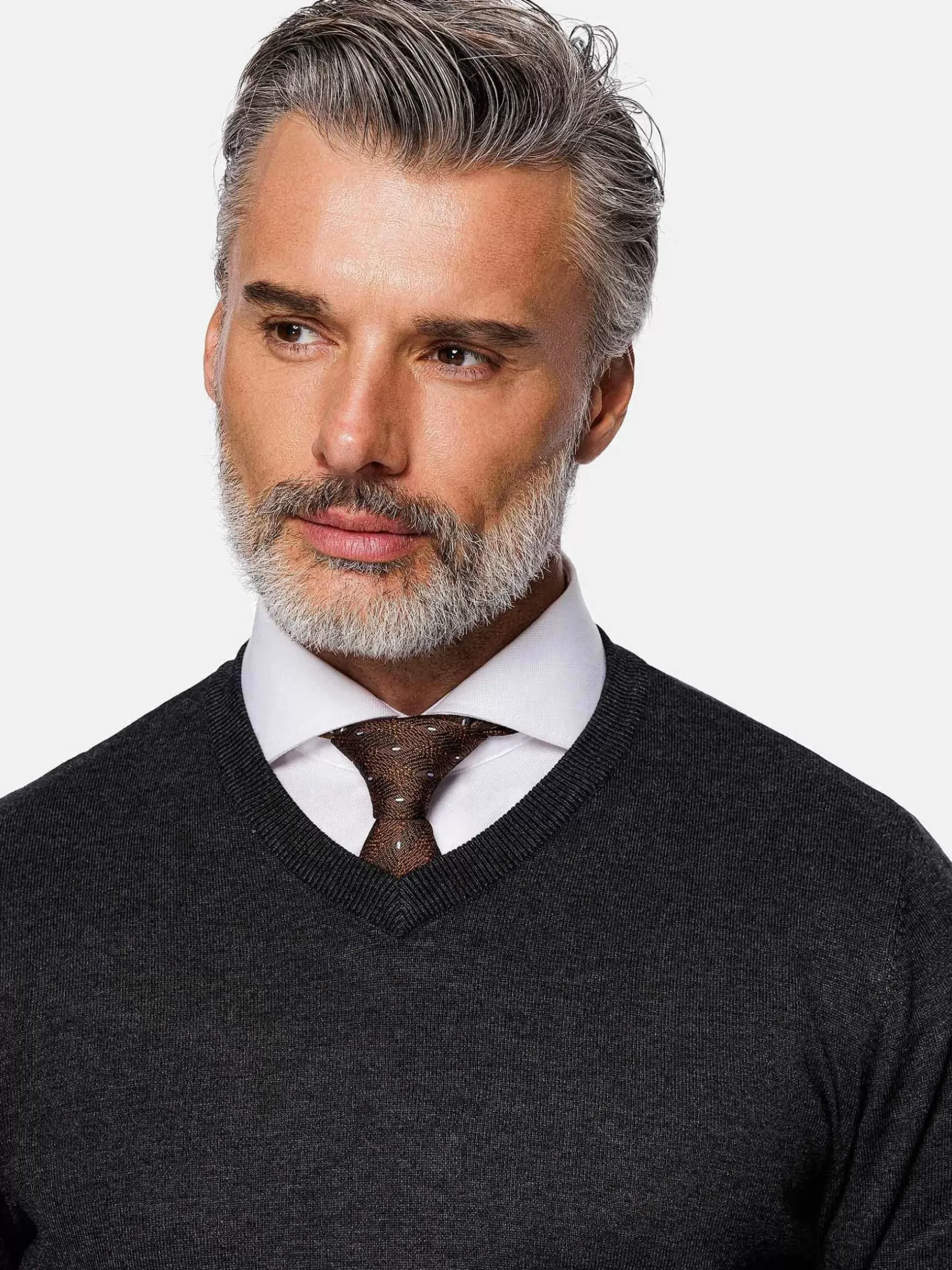 Wam Denim Sweaters|Sweater 76367 Anthracite