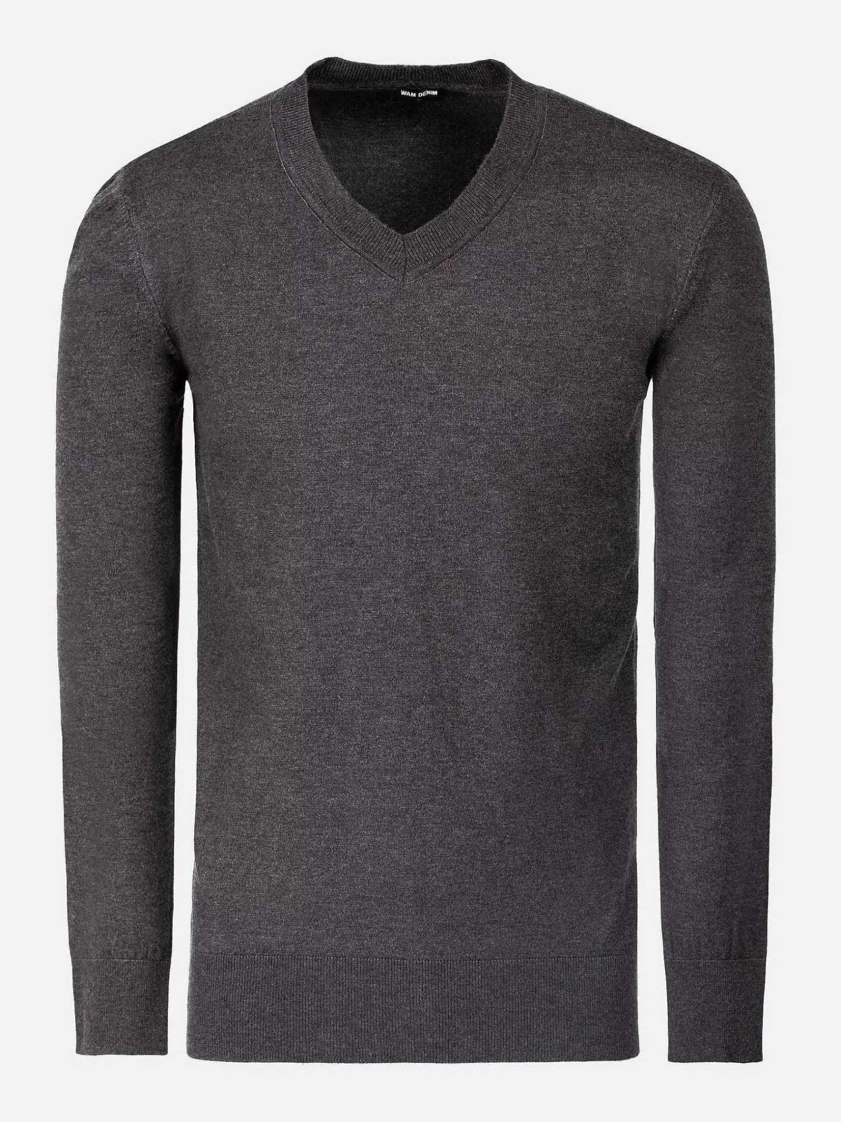 Wam Denim Sweaters|Sweater 76328 Beja Anthracite