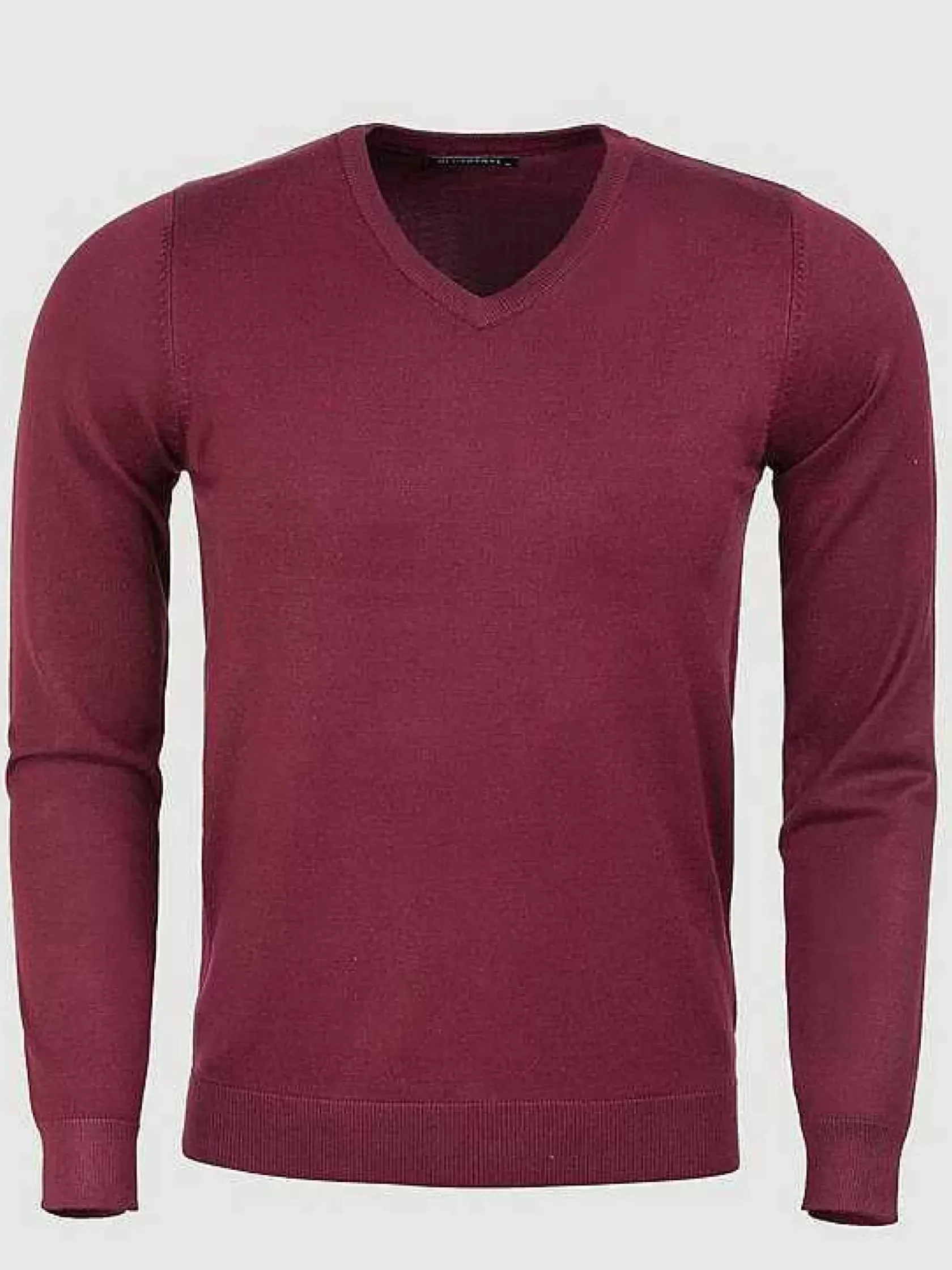 Wam Denim Sweaters|Sweater Bk217-31 Wine Red