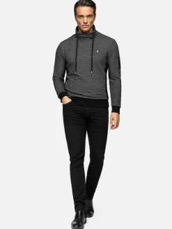 Wam Denim Sweaters|Sweater 76351 Calvan Black