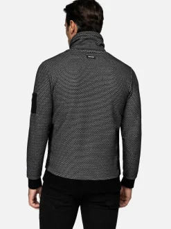 Wam Denim Sweaters|Sweater 76351 Calvan Black