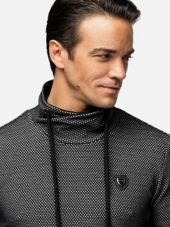 Wam Denim Sweaters|Sweater 76351 Calvan Black