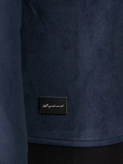 Wam Denim Sweaters|Sweater 86296 Einsiedeln Navy