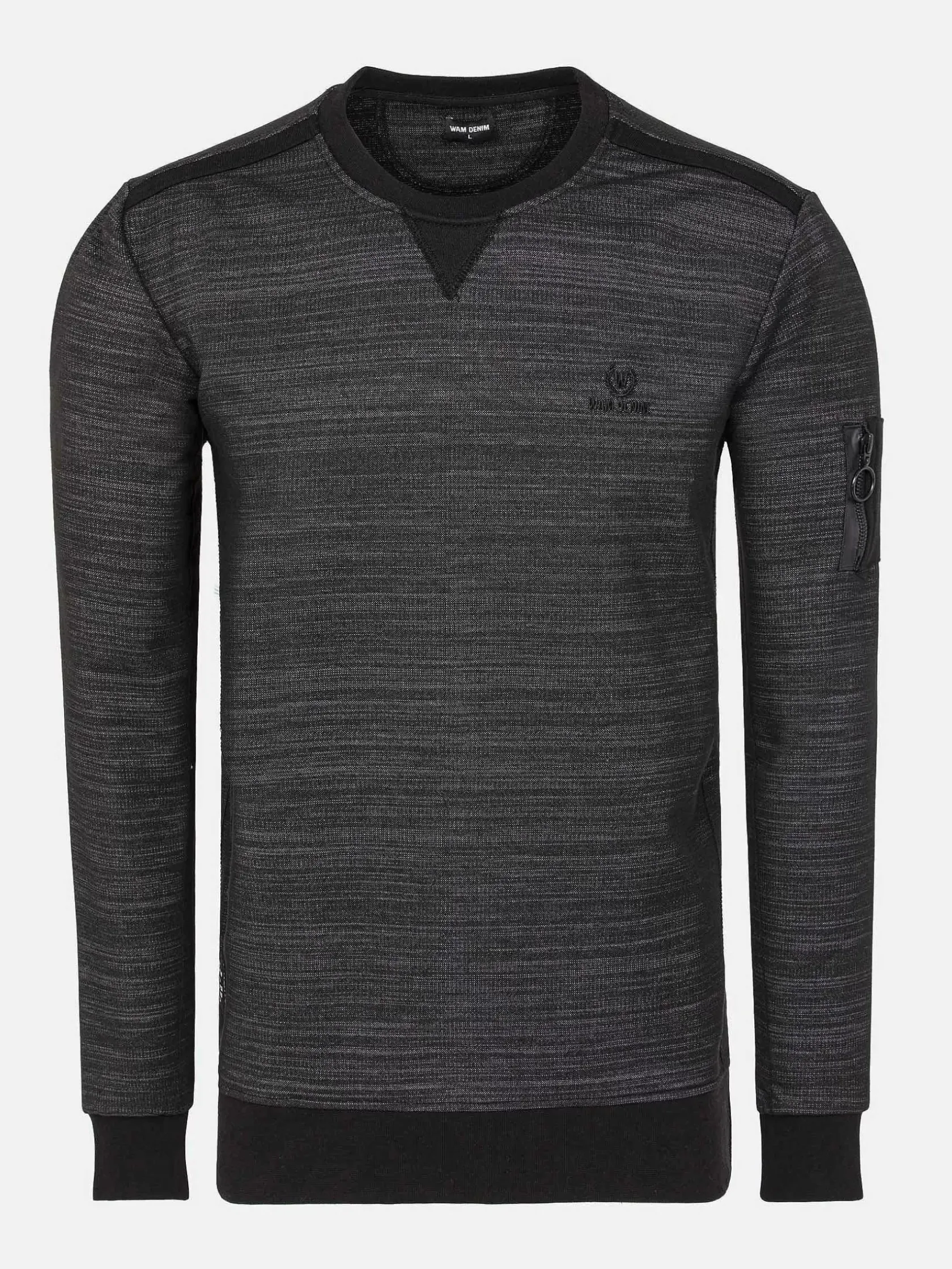 Wam Denim Sweaters|Sweater 76342 Grande Black