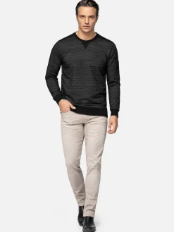Wam Denim Sweaters|Sweater 76342 Grande Black
