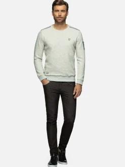 Wam Denim Sweaters|Sweater 76365 Grasberg Off White