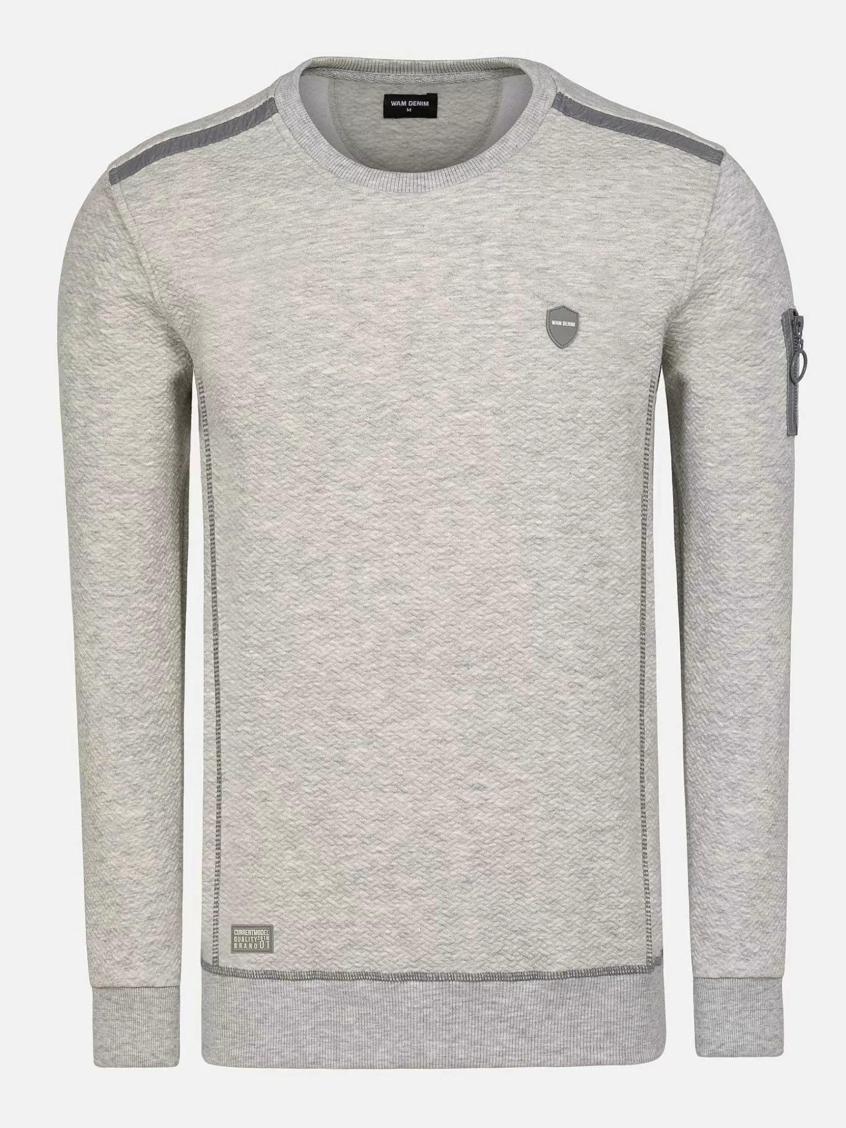 Wam Denim Sweaters|Sweater 76365 Grasberg Off White