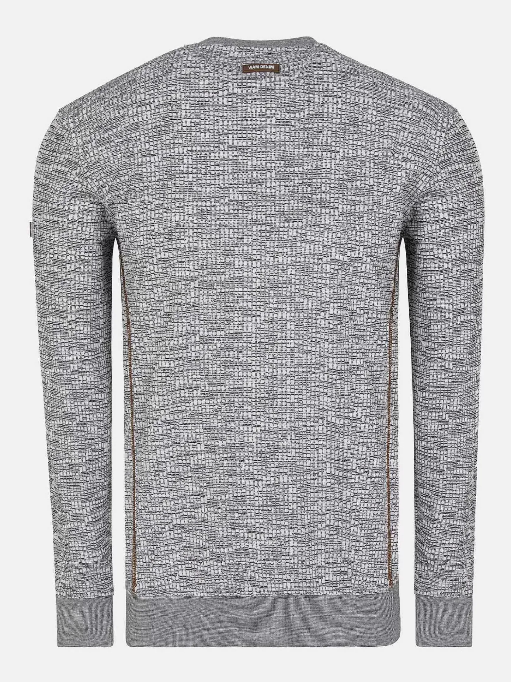 Wam Denim Sweaters|Sweater 76364 Hetfield Grey