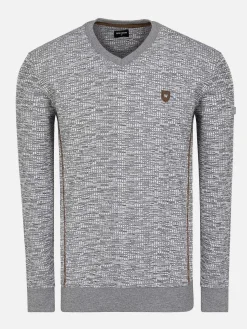 Wam Denim Sweaters|Sweater 76364 Hetfield Grey