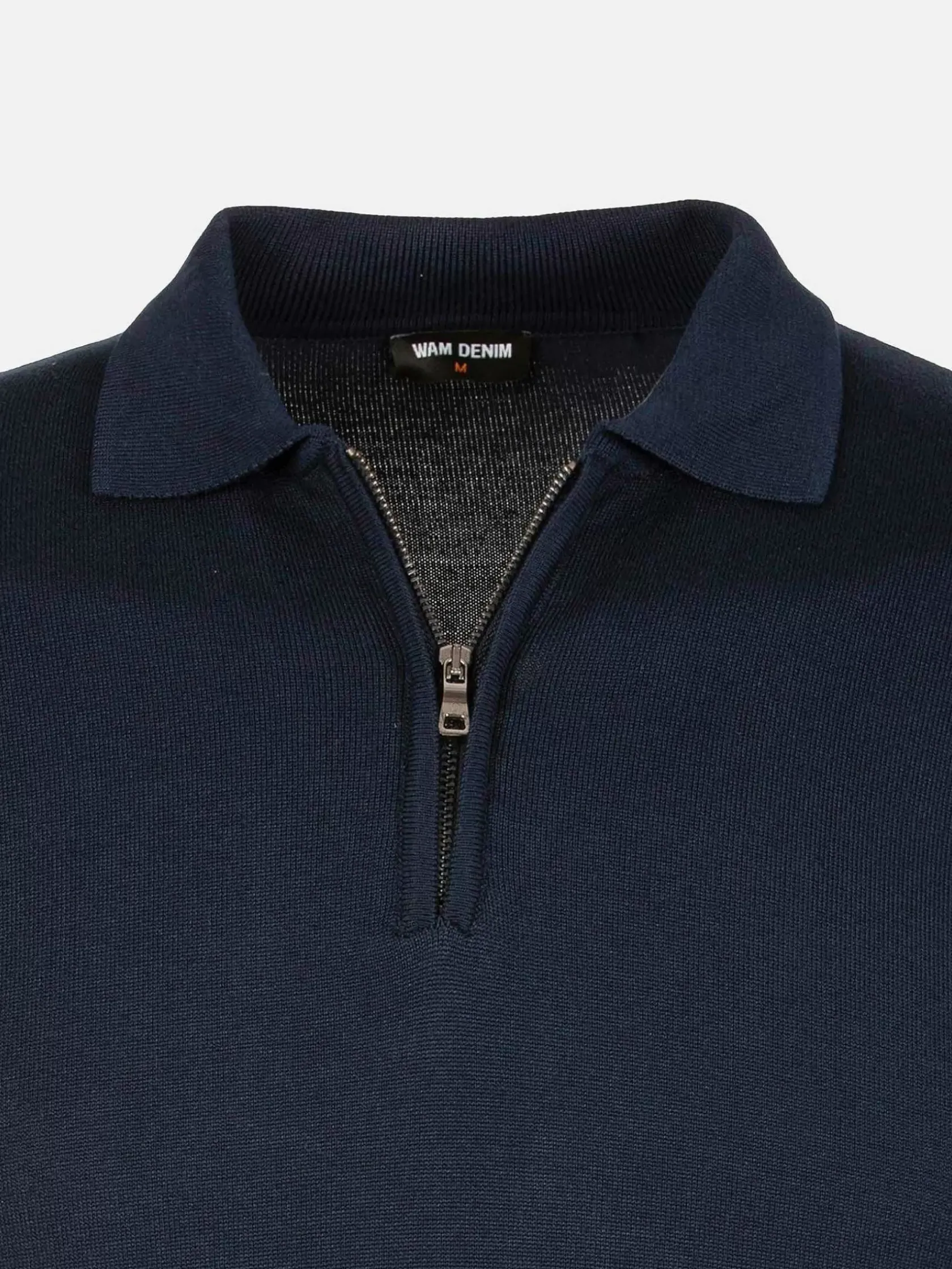 Wam Denim Sweaters|Sweater 76287 Jandia Navy